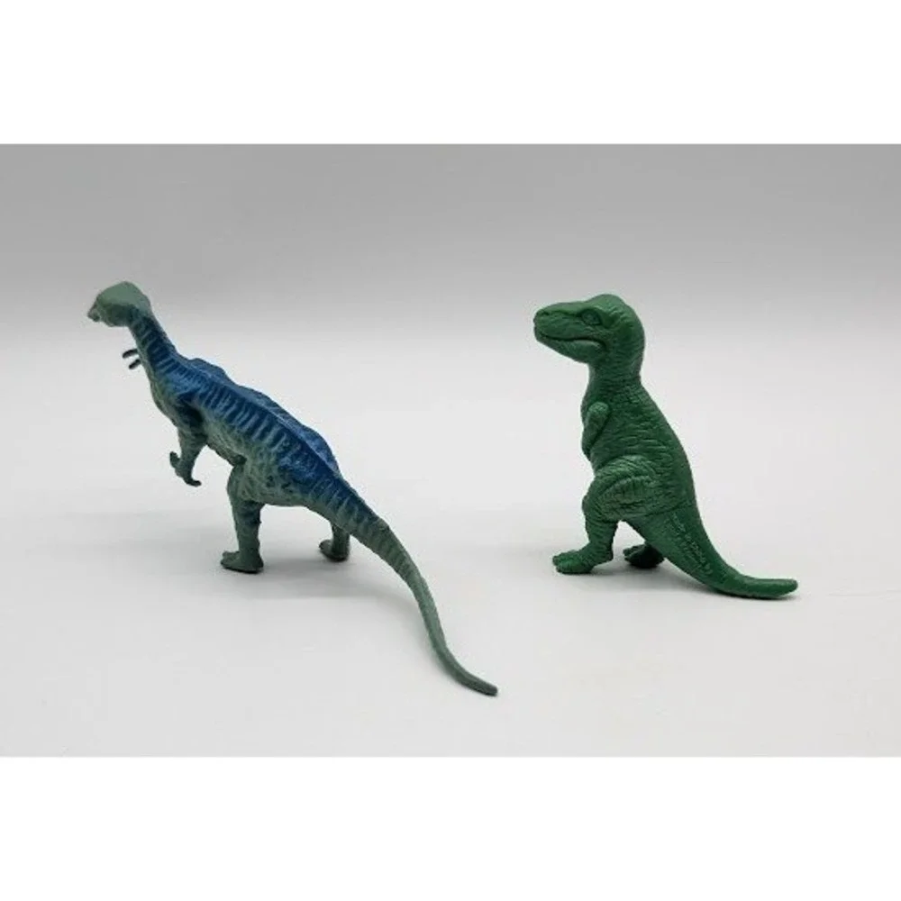 Vintage‎ Jurassic Park The Lost World Microverse T-Rex Trachodon Dinosaur 2 Set